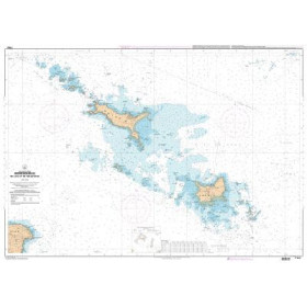 Shom L - 7143L - Abords des Iles de Houat et de Hoëdic