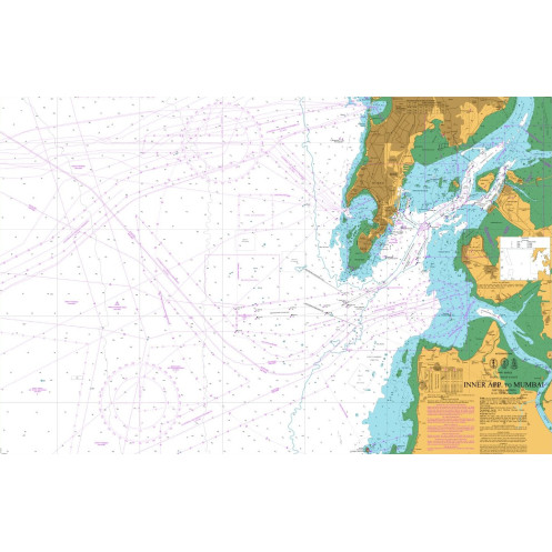 Indian National Hydrographic Office - IN2016 - Inner Approaches to Mumbai