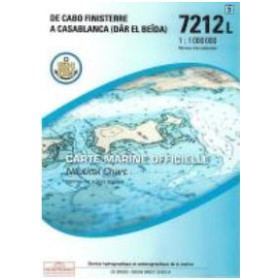 Shom L - 7212L - De Cabo Finisterre à Casablanca (Dâr el Beïda)