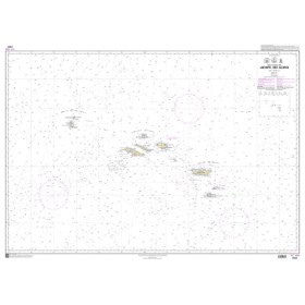 Shom C - 7327C - carte marine - Archipel des Açores