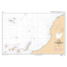 Shom L - 7270L - carte marine - De Casablanca (Dâr el Beïda) au Cap Jubi - Archipel de Madère (Arquipelago da Madeira) et Iles C
