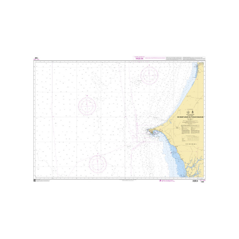 Shom C - 7388 - De Saint-Louis au fleuve Saloum