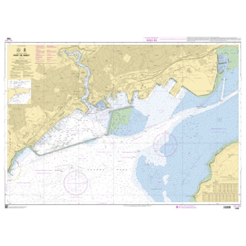 Shom C - 7399 - Port de Brest