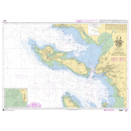 Shom C - 7404 - De la Pointe du Grouin du Cou à la Pointe de Chassiron - Pertuis Breton et d'Antioche