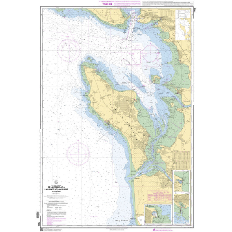 Shom C - 7405 - De La Rochelle à la Pointe de La Coubre - Ile d'Oléron