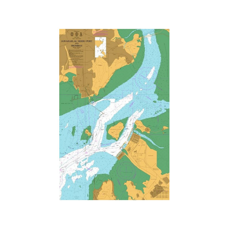 Indian National Hydrographic Office - IN2076 - Jawaharlal Nehru Port and Trombay