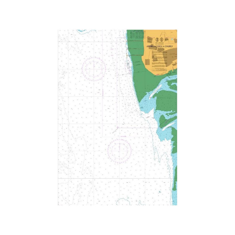 Indian National Hydrographic Office - IN2082 - Approaches to Dahej