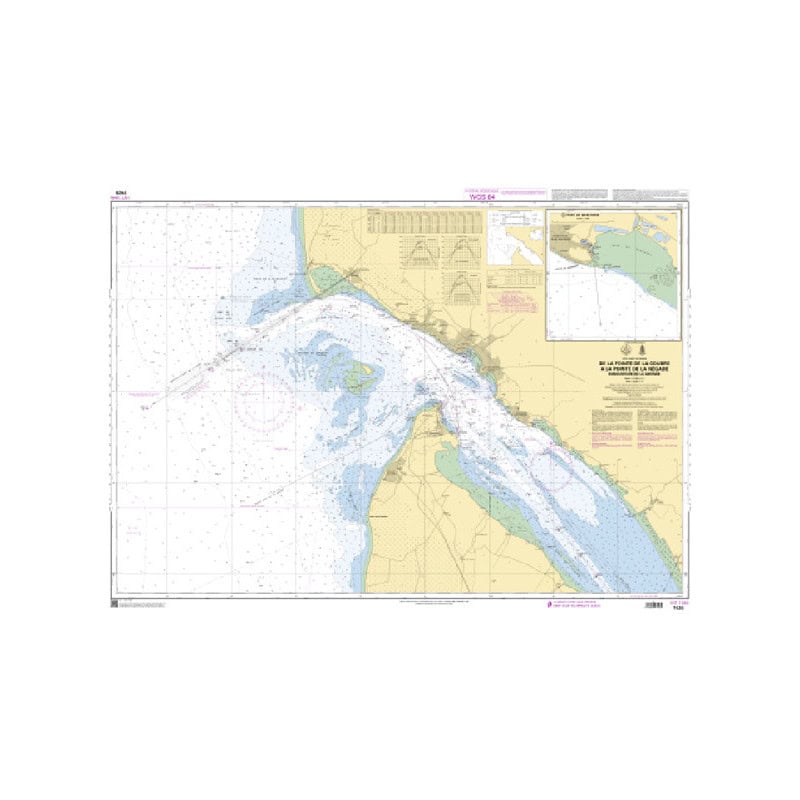 Shom C - 7426 - De la Pointe de la Coubre à la Pointe de la Négade - Embouchure de La Gironde