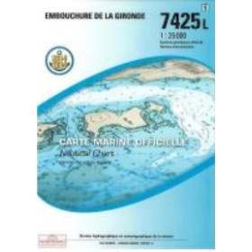 Shom L - 7425L - Embouchure de la Gironde