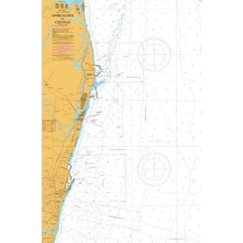 Indian National Hydrographic Office - IN3001 - Approaches to Chennai