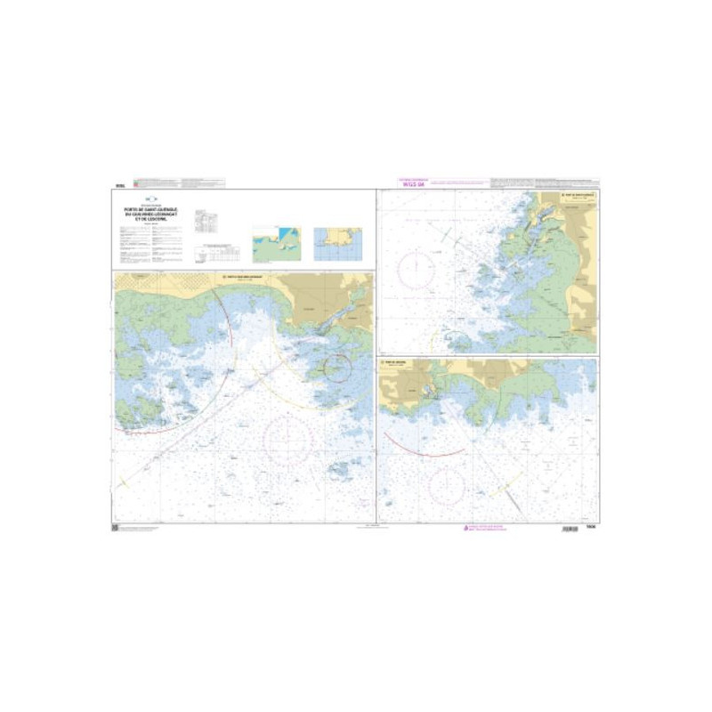 Shom L - 7606L - Ports de Saint-Guénolé, du Guilvinec-Léchiagat et de Lesconil
