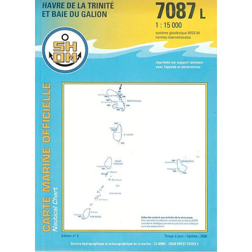 Shom L - 7087L - Havre de la Trinité et Baie du Galion Shom L - 7087L - Havre de la Trinité et Baie du Galion