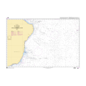 Shom C - 6807 - INT 202 - (fac-similé de la carte BR 20) - Côte Est d'Amérique du Sud