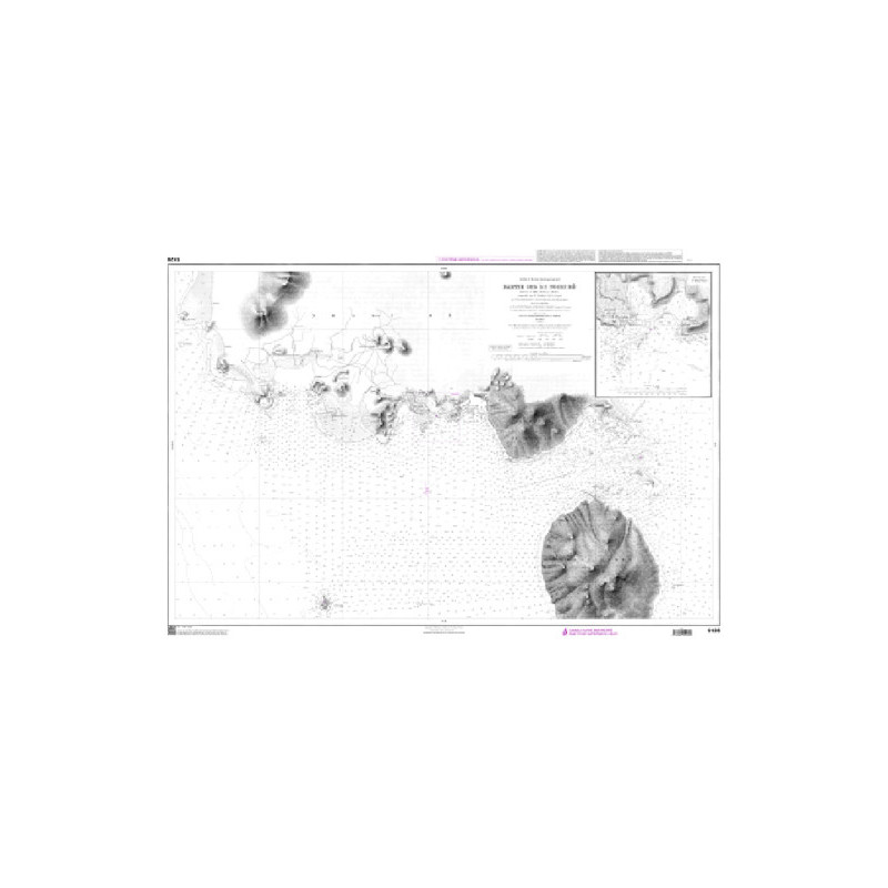 Shom C - 5128 - Partie Sud de Nossi-Bé