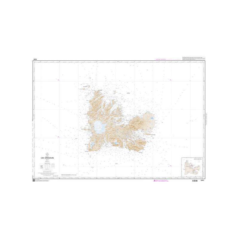 Shom C - 6741 - Iles Kerguelen