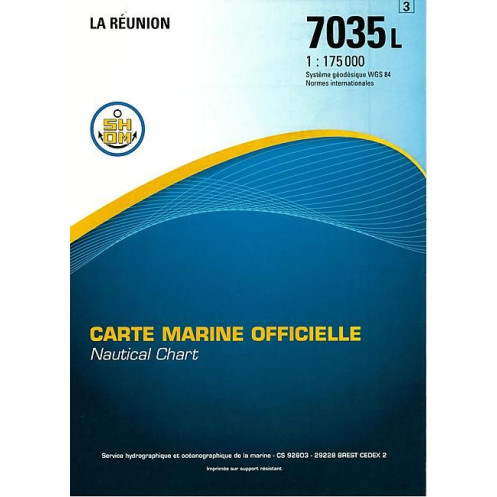 Shom L - 7035L - La Réunion Shom L - 7035L - La Réunion