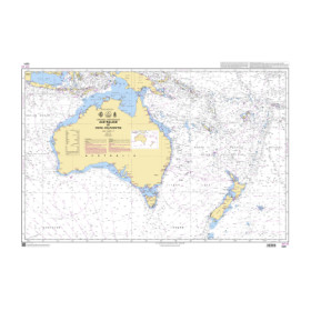 Shom C - 7271 - Australasie et mers adjacentes