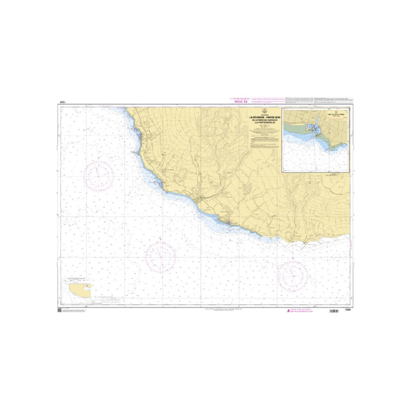 Shom C - 7328 - La Réunion - Partie Sud - De la Pointe des Châteaux à la Pointe Marcellin