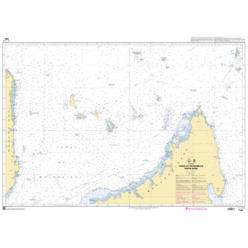 Shom C - 7486 - Canal du Mozambique - Partie Nord Shom C - 7486 - Canal du Mozambique - Partie Nord