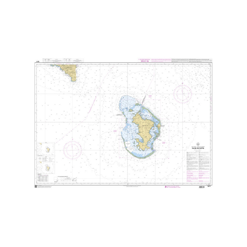 Shom C - 7677 - Île de Mayotte