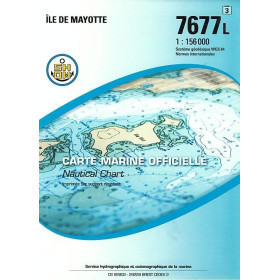 Shom L - 7677L - Île de Mayotte