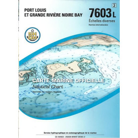 Shom L - 7603L - INT 7738 - (fac-similé de la carte GB 713) - Port Louis et Grande Rivière Noire Bay