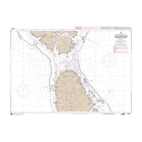 Shom C - 6282 - Passes entre les îles Raiatea et Tahaa
