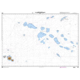 Shom C - 6689 - Iles Tuamotu (partie Ouest)