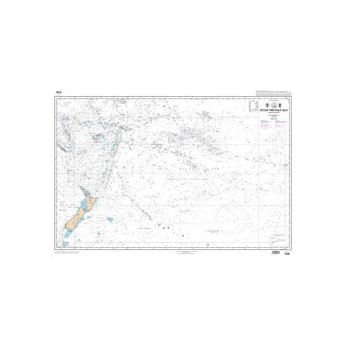 Shom C - 7166 - Océan Pacifique Sud - Partie Ouest