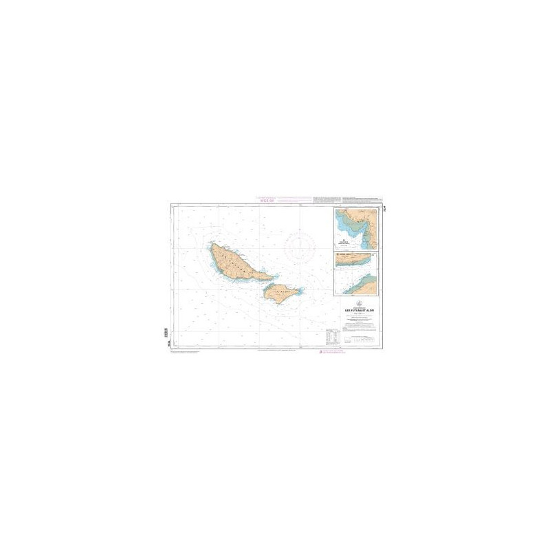 Shom C - 7234 - Iles Futuna et Alofi