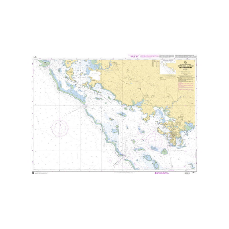 Shom C - 7273 - De Nouméa à la Baie de Saint-Vincent