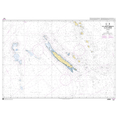 Shom C - 7321 - Des Récifs Bampton à l'île Hunter - Nouvelle-Calédonie - Vanuatu Shom C - 7321 - Des Récifs Bampton à l'île Hunter - Nouvelle-Calédonie - Vanuatu