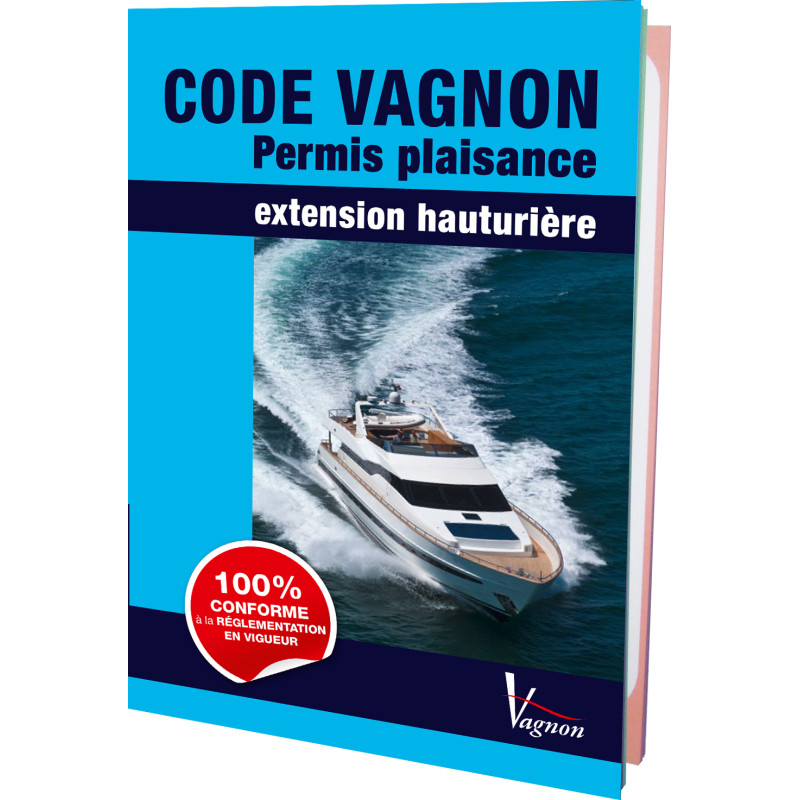 Code Vagnon - Code permis plaisance extension hauturière