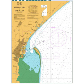 Indian National Hydrographic Office - IN3042 - Approaches to Kakinada