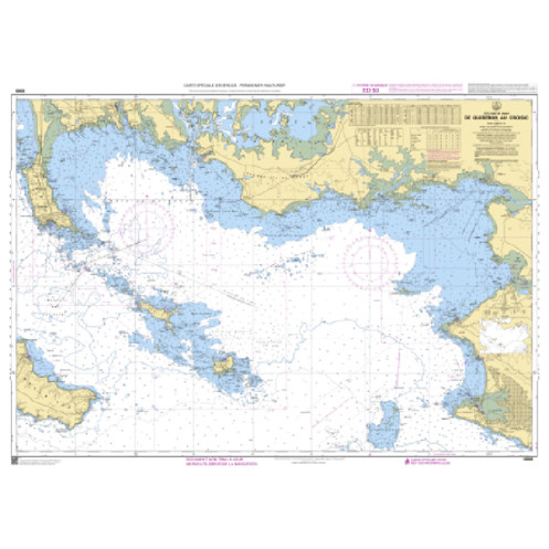 Shom C - 9999-SA - Carte spéciale d'exercice à plat - Permis mer hauturier Shom C - 9999-SA - Carte spéciale d'exercice à plat - Permis mer hauturier