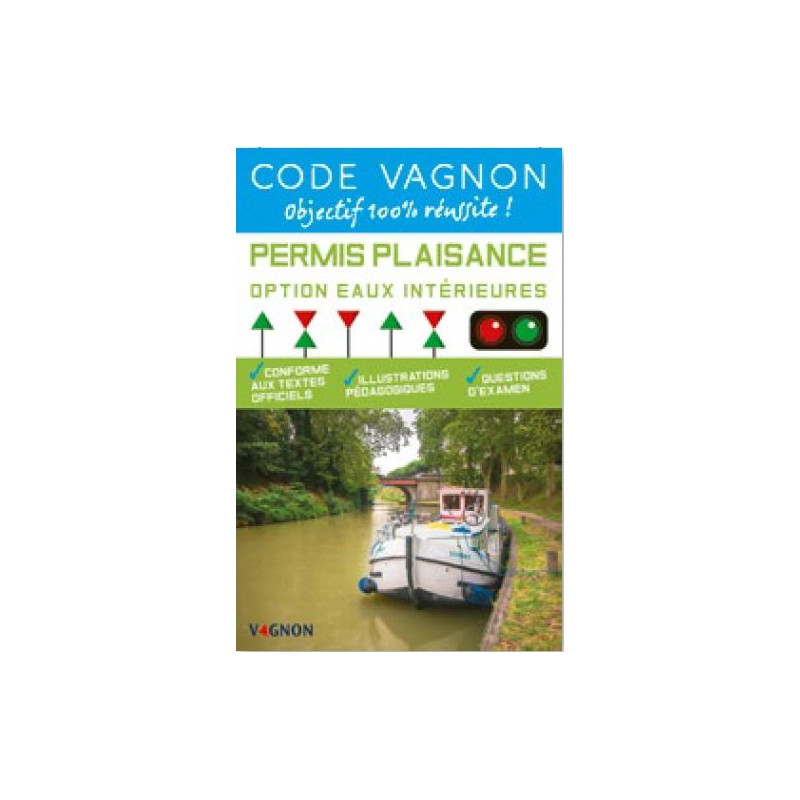 Code Vagnon - Code permis plaisance option eaux intérieures