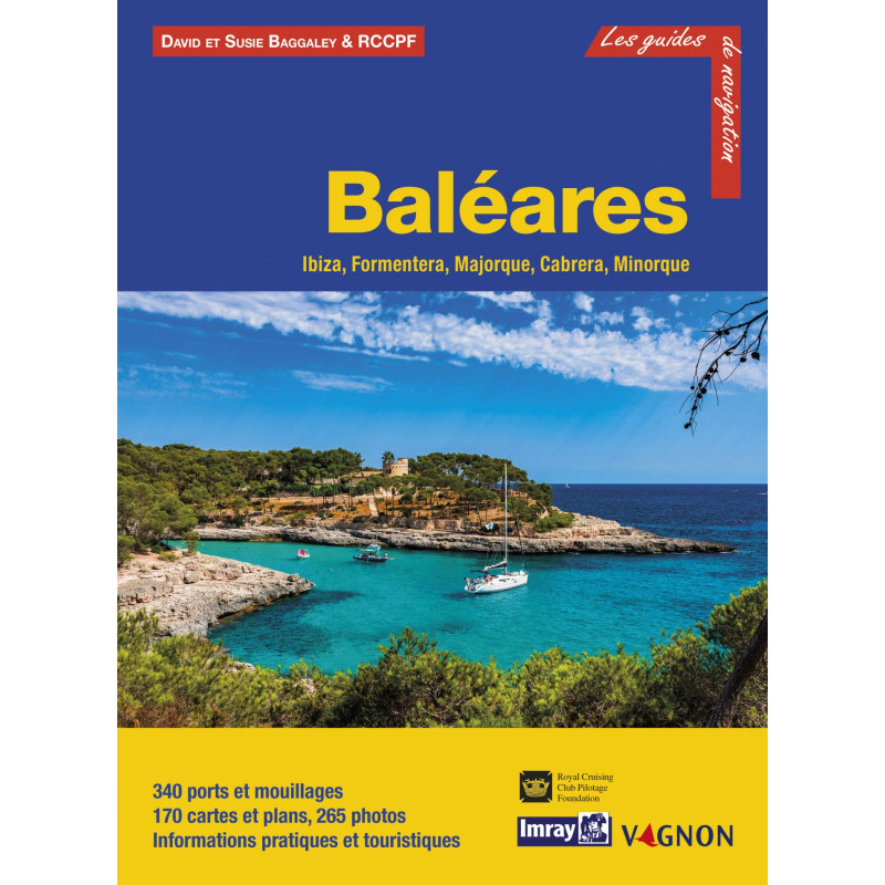 Imray - Baléares (Ibiza, Formentera, Majorque, Cabrera, Minorque)