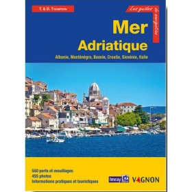 Imray - Mer Adriatique (Albanie, Monténégro, Bosnie, Croatie, Slovénie, Italie)