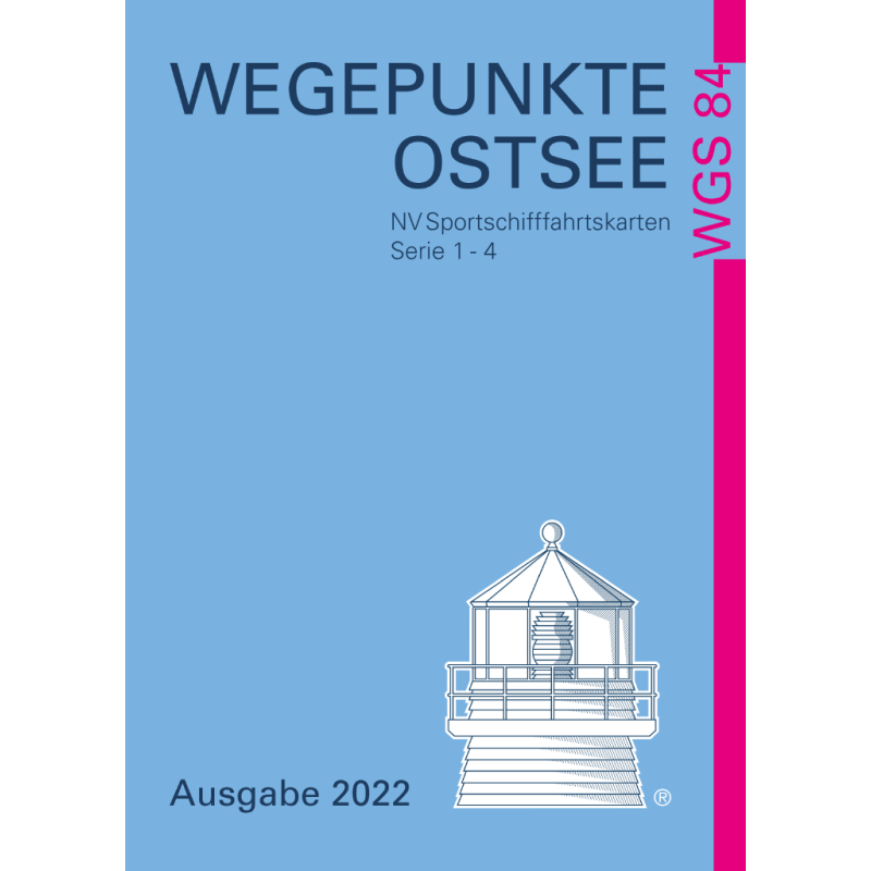 NV charts - Wegepunkte der Ostsee