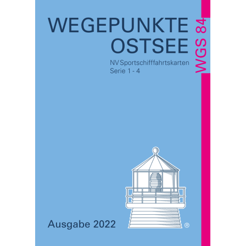 NV charts - Wegepunkte der Ostsee