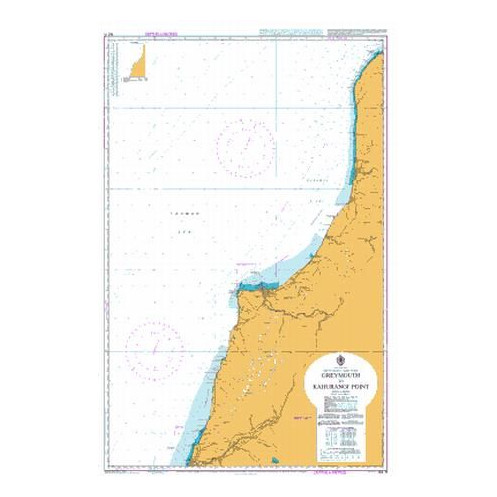 Land Information New Zealand - NZ71 - Greymouth to Kahurangi Point Land Information New Zealand - NZ71 - Greymouth to Kahurangi Point
