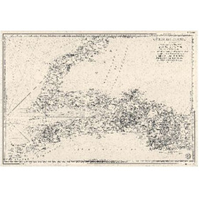 Shom - 0074-WN - Côtes de France : département de la Seine inférieure, depuis Fécamp jusqu’à Dives (1792) - 65 x 