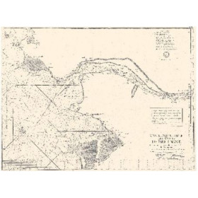 Reproduction carte marine ancienne - 0064-WN - 8e carte particulière des costes de Bretagne qui comprend l'entrée de la Loire et