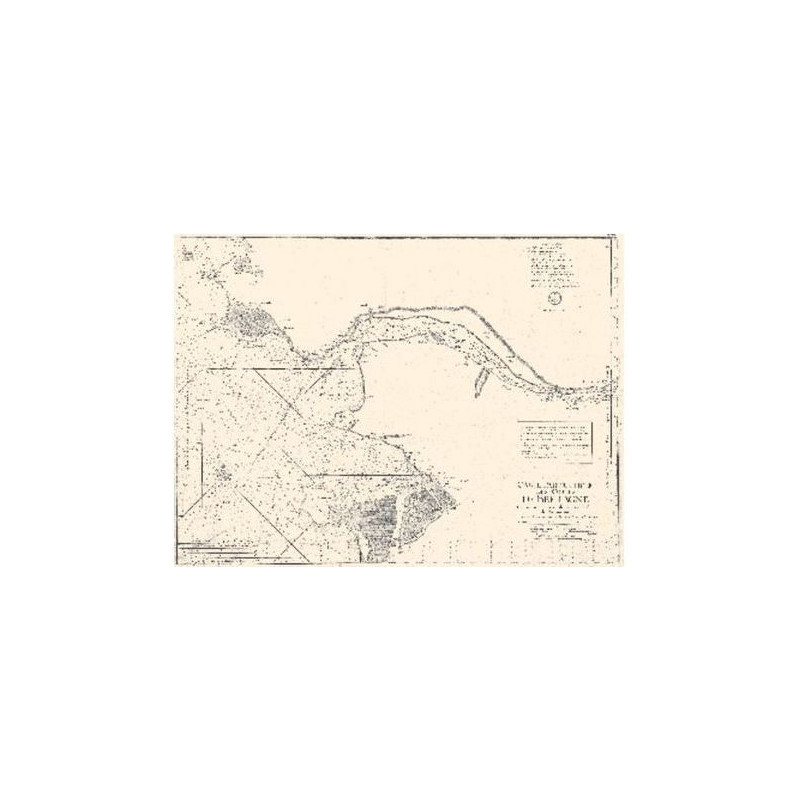 Reproduction carte marine ancienne - 0064-WN - 8e carte particulière des costes de Bretagne qui comprend l'entrée de la Loire et