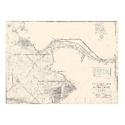 Reproduction carte marine ancienne - 0064-WN - 8e carte particulière des costes de Bretagne qui comprend l'entrée de la Loire et