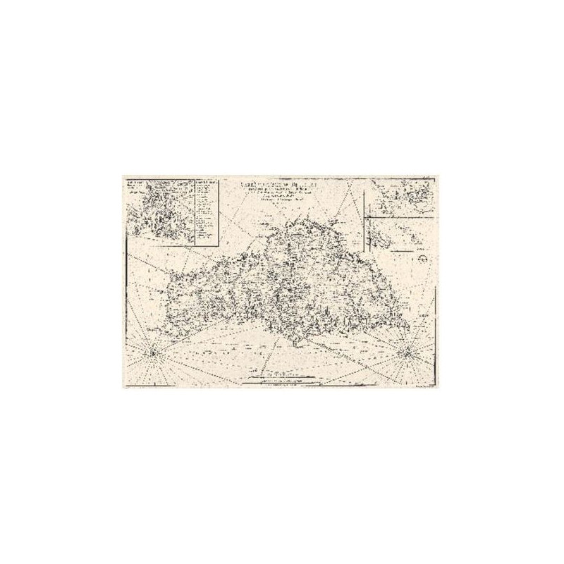 Carte marine ancienne - 0071-WN - Carte de l’Isle de Belle-Isle (1761)