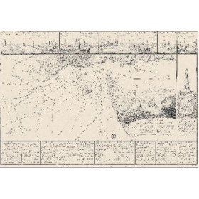 Reproduction carte marine ancienne - 0073-WN - Entrée de la rivière de Bordeaux (1776) - 65 x 50 cm