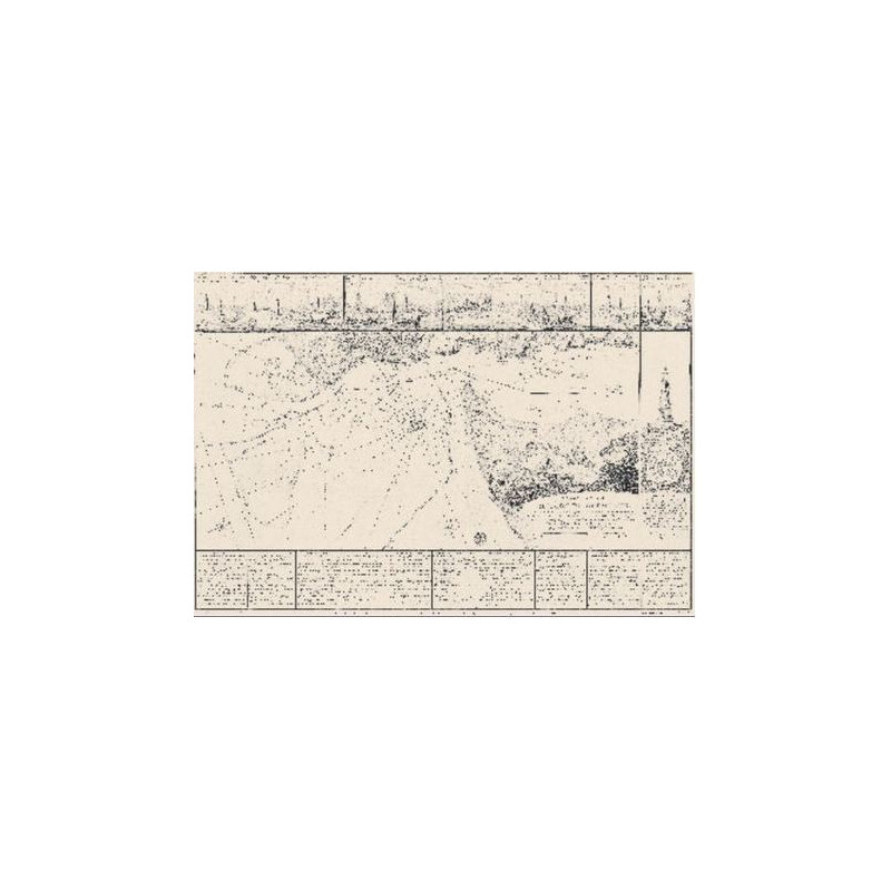 Reproduction carte marine ancienne - 0073-WN - Entrée de la rivière de Bordeaux (1776) - 65 x 50 cm
