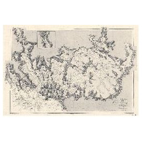 Carte marine ancienne - 0076-WN - Côte Ouest de France - Morbihan (1872)