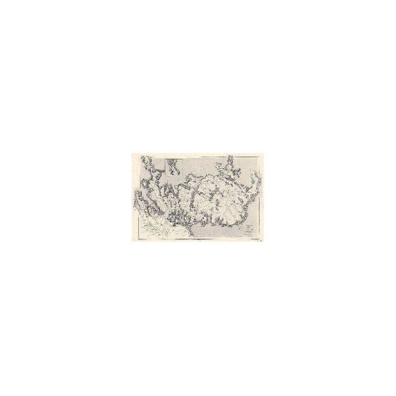 Reproduction carte marine ancienne - 0076-WN - Côte Ouest de France - Morbihan (1872) - 65 x 50 cm
